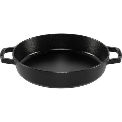 staub-bratpfanne-mit-2-griffen-26-cm-seidenmattschwarz