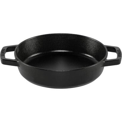 staub-bratpfanne-mit-2-griffen-20-cm-seidenmattschwarz