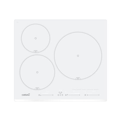 placa-cata-insb-6003-e2-wh-de-induccion-ancho-59cm-3-zonas-de-coccion-control-tactil-blanca
