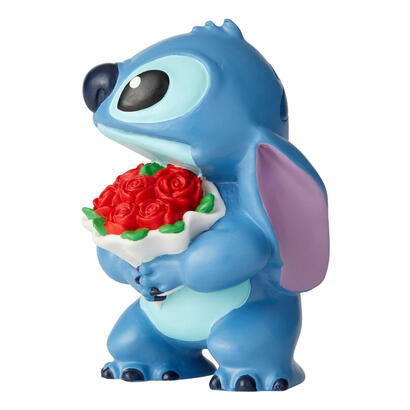 figura-enesco-disney-lilo-stitch-stitch-con-ramo-de-rosas