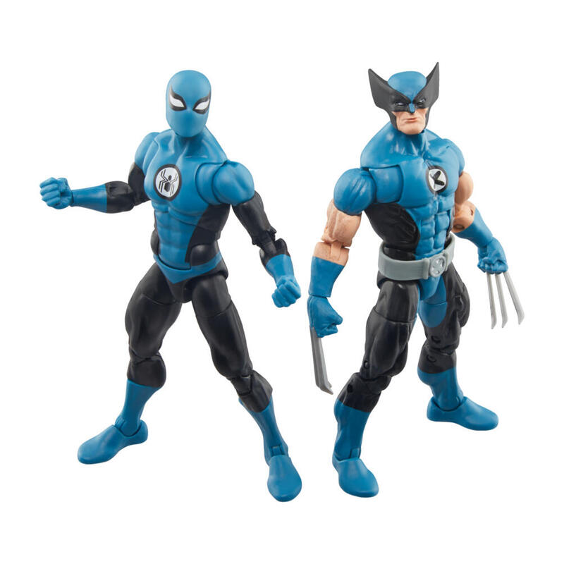 pack-2-figuras-hasbro-marvel-legends-series-los-4-fantasticos-wolverine-spider-man