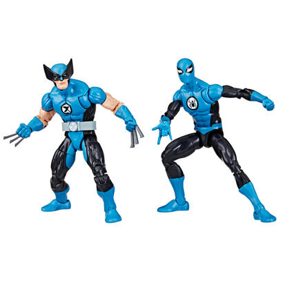 pack-2-figuras-hasbro-marvel-legends-series-los-4-fantasticos-wolverine-spider-man