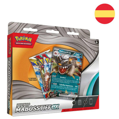 pack-de-6-unidades-juego-cartas-mabosstiff-ex-pokemon-espanol