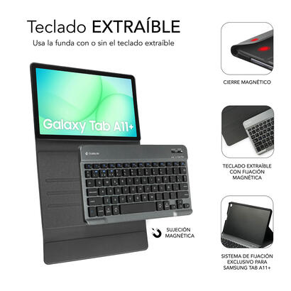 funda-con-teclado-keytab-pro-bt-samsung-galaxy-tab-a9-11