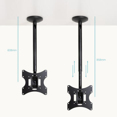 soporte-techo-tooq-giro-180-pantallas-23-42-negro
