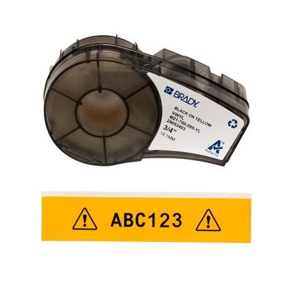 brady-m21-750-595-yl-cinta-de-etiquetas-original-vinilo-texto-negro-sobre-fondo-amarillo-ancho-1905mm-x-640m