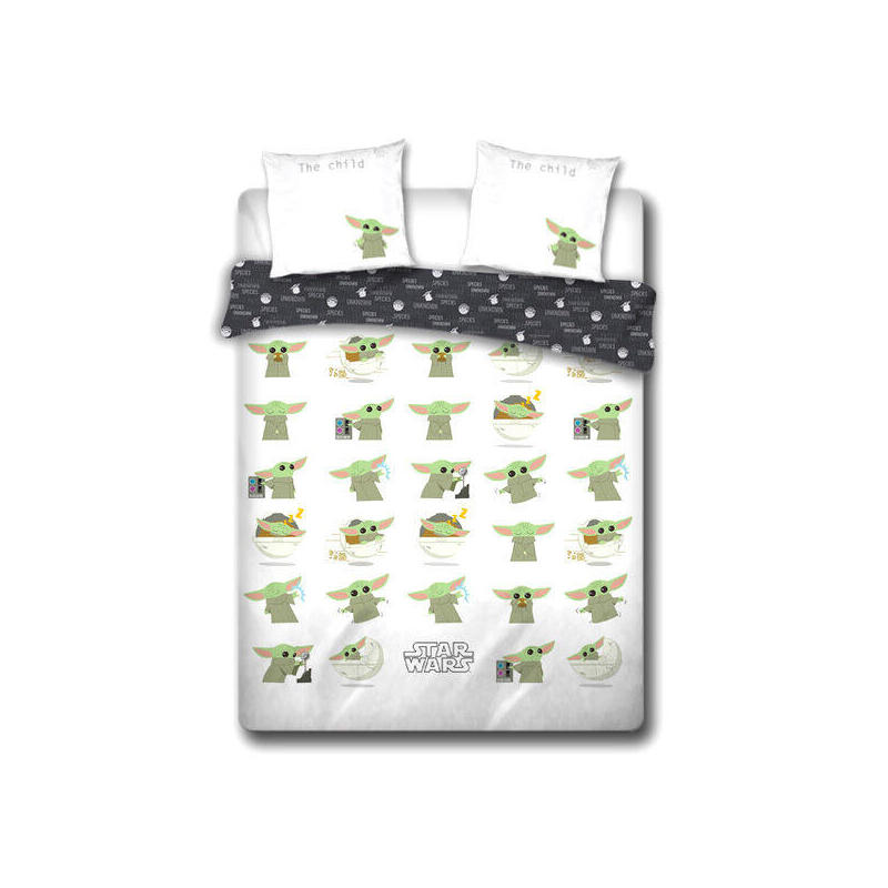 funda-nordica-baby-yoda-the-mandalorian-star-wars-algodon-cama-135cm