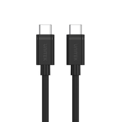 cable-unitek-y-c477bk01-2m-usb-usb-32-gen-1-31-gen-1-usb-c-negro