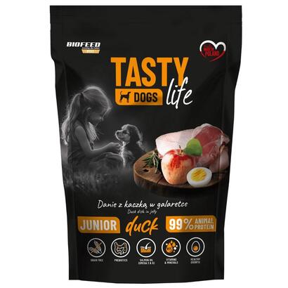 biofeed-tasty-dogs-life-junior-duck-wet-dog-food-150g