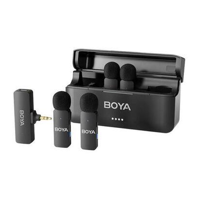 boya-microphone-wireless-by-v4-24ghz-with-4-transmitters-and-1-receiver-35mm-connector-black-eu
