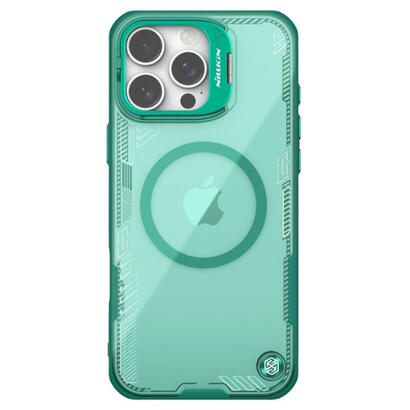 nillkin-funda-iceblade-prop-magnetica-con-soporte-protector-de-camara-iphone-16-pro-verde