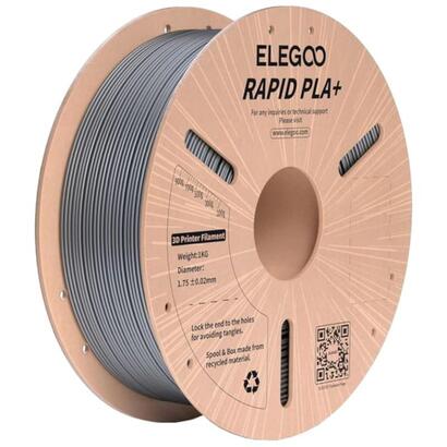 filamento-elegoo-rapid-pla-plus-plata-175mm-impresion-de-alta-velocidad-hasta-600mms-bobina-de-1kg