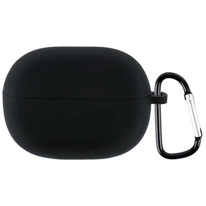 funda-de-silicona-con-mosqueton-para-xiaomi-redmi-buds-3-lite-negro