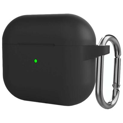 funda-de-silicona-con-mosqueton-para-apple-airpods-3-gen-negro