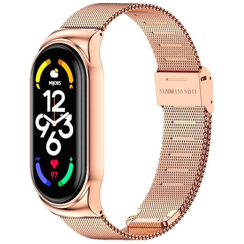 correa-xiaomi-smart-band-7-milanesa-clip-dorado-rosa