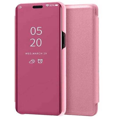 funda-libro-smart-mirror-xiaomi-redmi-9a-redmi-9at-rosa