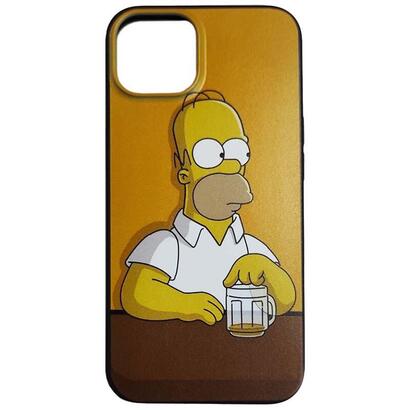 funda-de-silicona-iphone-13-homer-beer