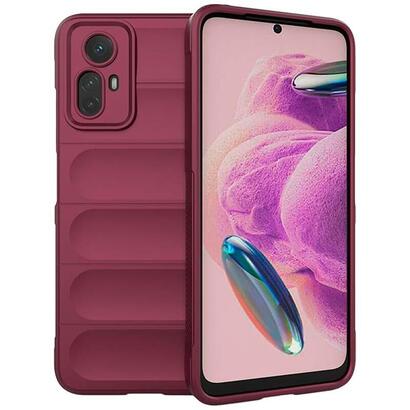funda-de-silicona-wave-xiaomi-redmi-note-12s-borgona