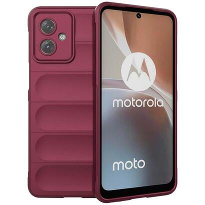 funda-de-silicona-wave-motorola-moto-g54-borgona
