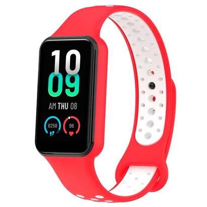 correa-xiaomi-mi-smart-band-8-active-redmi-smart-band-2-dual-color-rojoblanco