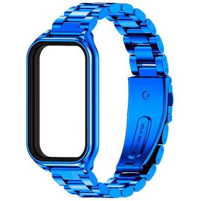 correa-metal-eslabones-xiaomi-mi-smart-band-8-active-redmi-smart-band-2-azul