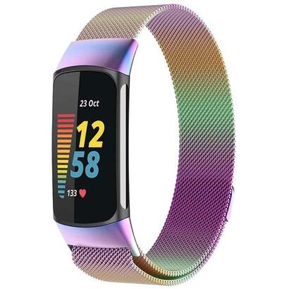 correa-milanesa-magnetica-fitbit-charge-5-charge-6-multicolor