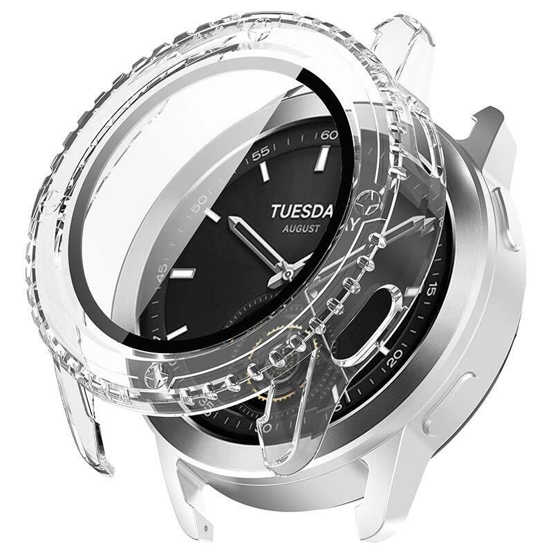 funda-pc-cristal-templado-xiaomi-watch-s3-transparente