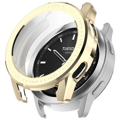funda-metal-tpu-xiaomi-watch-s3-dorado
