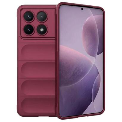 funda-de-silicona-wave-xiaomi-poco-x6-pro-5g-borgona