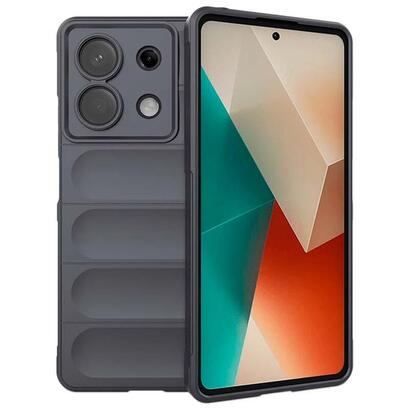 funda-de-silicona-wave-xiaomi-redmi-note-13-5g-gris-oscuro