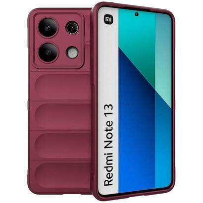 funda-de-silicona-wave-xiaomi-redmi-note-13-4g-borgona