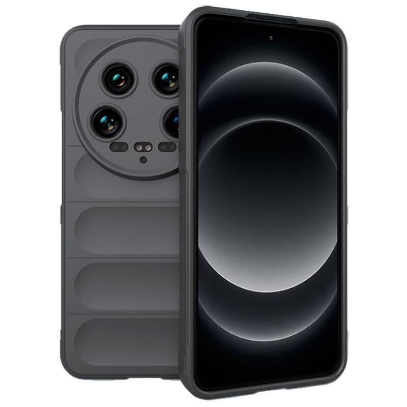 funda-de-silicona-wave-xiaomi-14-ultra-gris-oscuro