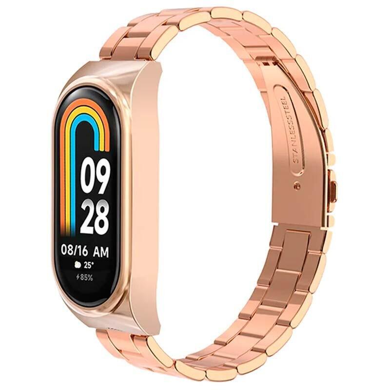 correa-metal-eslabones-xiaomi-mi-smart-band-8-dorado