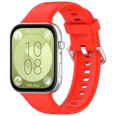 correa-de-silicona-huawei-watch-fit-3-rojo