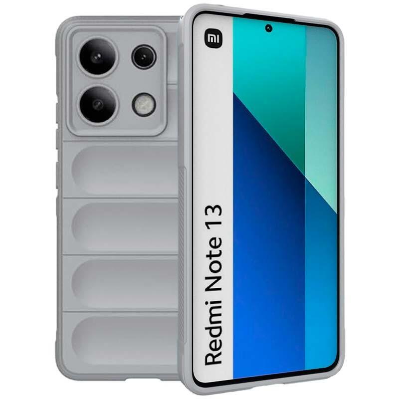 funda-de-silicona-wave-xiaomi-redmi-note-13-4g-gris-claro