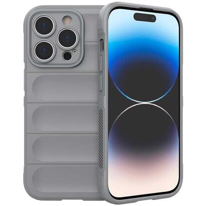 funda-de-silicona-wave-iphone-15-pro-max-gris-claro