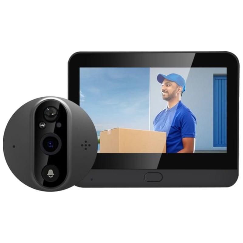 escam-c89-vision-nocturna-pir-audio-bidireccional-negro-mirilla-digital