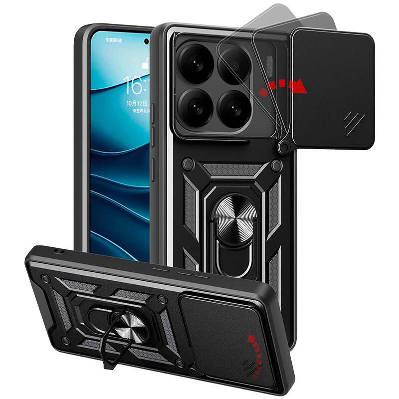 funda-armadura-militar-para-xiaomi-15-5g-con-proteccion-de-camara-soporte-metalico-y-anillo-negro