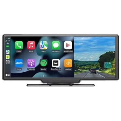 pantalla-tactil-universal-con-dash-cam-integrada-swm-b5303r-1026-pulgadas-carplayandroid-auto-inalambrico-negro