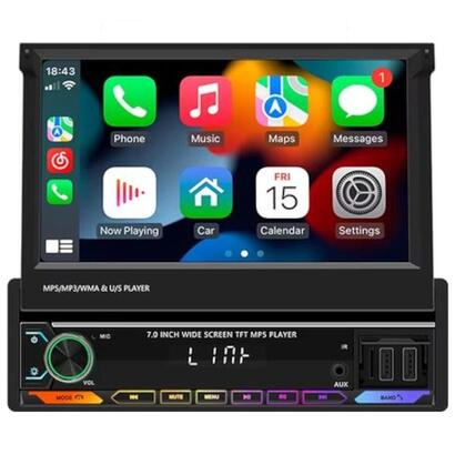 autoradio-1-din-swm-9614c-7-pulgadas-bluetoothcarplay-usb-negro