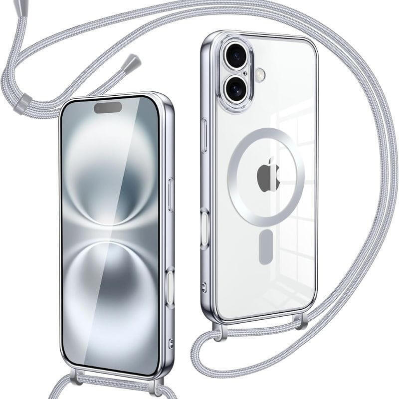funda-magnetica-con-colgante-para-iphone-16-plata