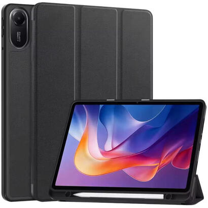 funda-inteligente-xiaomi-redmi-pad-2-con-soporte-negro