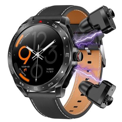 t95-negro-con-correa-de-cuero-y-auriculares