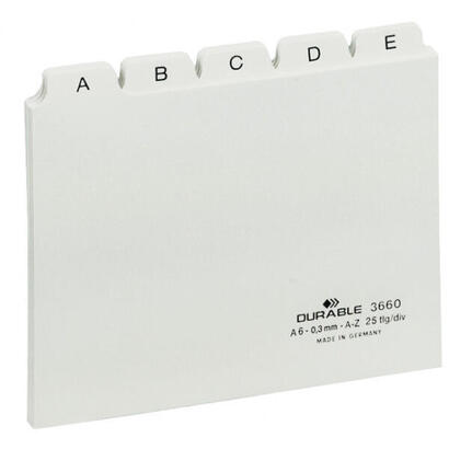 durable-366002-lengueta-de-indice-separador-alfabetico-con-pestana-pvc-blanco