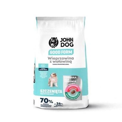 alimento-seco-para-perros-john-dog-good-form-puppy-pork-with-beef-12-kg