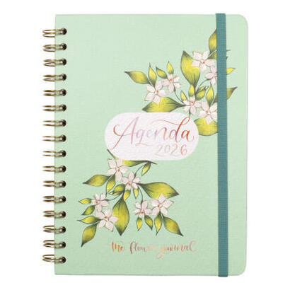 finocam-agenda-espiral-the-flower-journal-e10-155x212mm-svh-tapa-dura-verde-2026