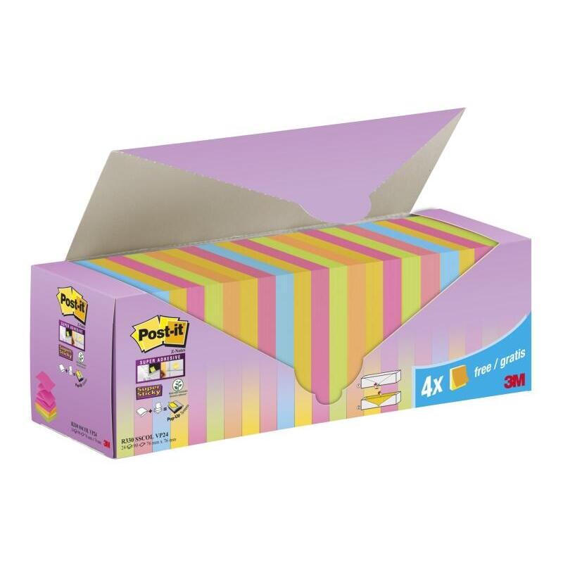 post-it-super-sticky-pack-de-24-blocs-de-90-notas-adhesivas-reposicionables-forma-cuadrada-76x76mm-en-zig-zag-