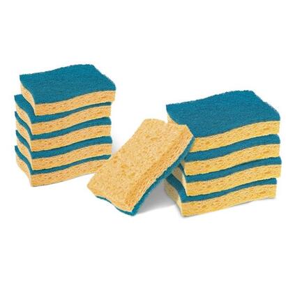 scotch-brite-pack-de-10-estropajos-de-cocina-no-raya-celulosa-amarillo