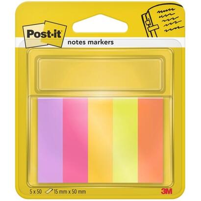 post-it-pack-de-5-blocs-de-50-marcadores-reposicionables-forma-rectangular-colores-surtidos