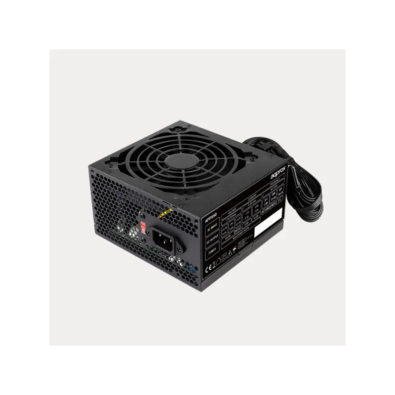 fuente-alimentacion-atx-550w-cable-negro-con-selector-de-voltaje-approx-550-w-115-230-vac-ventilador-12-cm-eco-power-pfc